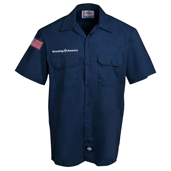 1574DN - EMB - BSAE127 - Men's Dickies Shirt Thumbnail